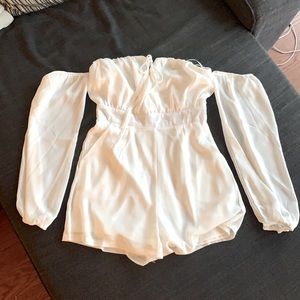 Off-The-Shoulder Romper